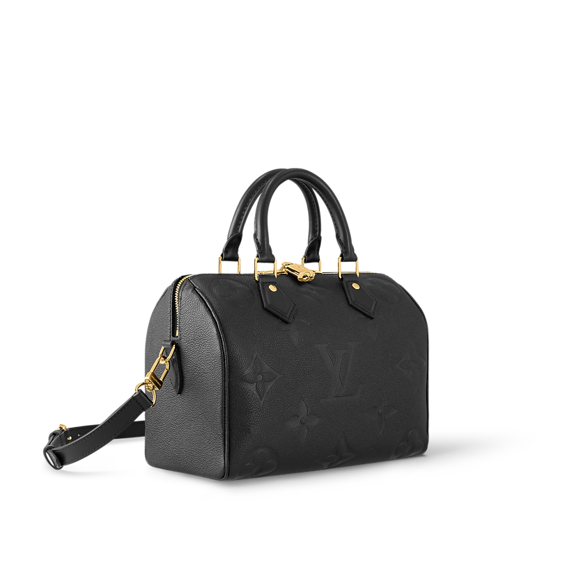 Sac Speedy Bandoulière 25 Cuir Monogram Empreinte Sacs à main de luxe